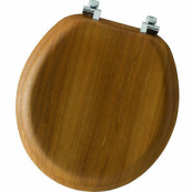 T-17WO-3L NATRL OAK RND TLT SEAT  LO