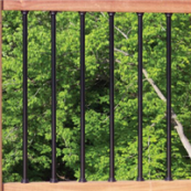 DECKORATOR 3/4"X32" BLACK CLASSC  ALUMINUM BALUSTER (10/PACK)