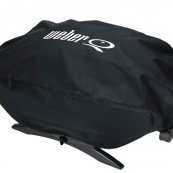 WEBER Q COVER 6550

KEEP YOUR GAS GRILL CLEAN AND
OUT OF THE WEATHER WITH A FITTED
HEAVY-DUTY VINYL COVER. ELASTIC
SIDE BANDS AND FRONT DRAW CORD
KEEP IT SECURE. FITS WEBER BABY
Q, AND WEBER Q 100 SERIES
GRILLS.