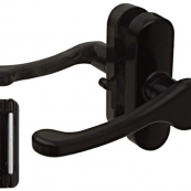 262-204 BLCK STORM DOOR LEVR LAT
