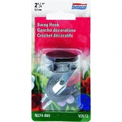 274-845 1-1/2"WHT SWAG HOOKS
