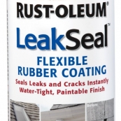 265495 LEAK SEAL SPRY CLEAR 12OZ
RUBBERIZED PLASTIC COATING