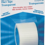 2105CD 1.5"X5YD 3M DUCT TAPE
TRANSPARENT