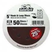 4342 5"120GRIT GATOR 8HOLE HLOOP
SANDING .