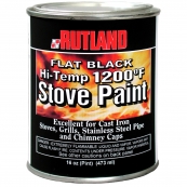 81 FLAT HI HEAT BLK STOVE PAINT
