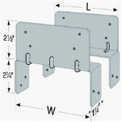 LPC6Z 6X6-6 SPLIT POST
CAP(CASE/40)