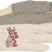 5501 GLOVE 10OZ COTTON PVC DOT