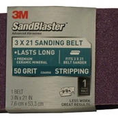 9193 3X21 PURPLE 50 SANDING BELT