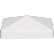 AZEK WHT. 4X4 PYRAMID PVC
POSTCAP(NEW STYLE)THIS IS A
TIMBERTECH RRE cap.