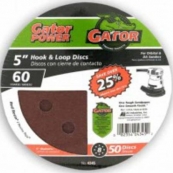 4345 5"60 GRIT GATOR 8HOLE HLOOP
SANDING .