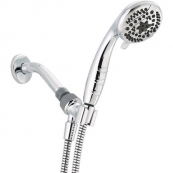 SHOWERHEAD HAND CHROME 5-SET