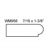 7/16"X1-3/8" SASH BEAD /WM-954FJ
*"F.J.", PINE