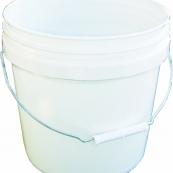 20256 2 GAL PLASTIC PAIL WHITE