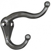 274-134 CHRM COAT HOOK 2PK