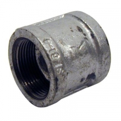 1/2 GALV MALLEABLE COUPLING     
