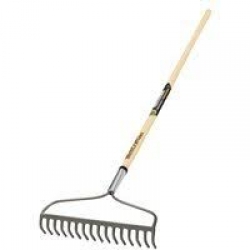 33256 BOW RAKE 16-TINE PRO FBRGL