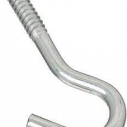 220-889 SCREW HOOK 3/8 X 4 7/8