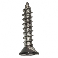 224-386 12X1-1/4 BLK WD SCR 18PK