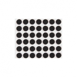 237-115 1 1/4 RND FELT PAD      
