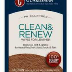 470200 LEATHER CLEANER WIPES
GUARDSMAN
