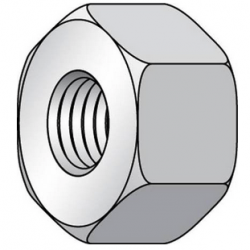 600045 1/2 HDG HEX NUT BX50