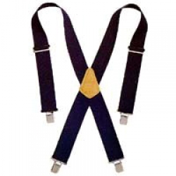 110BLU HVY DTY WEB SUSPENDERS