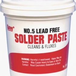 30013 4OZ OATEY FLUX PASTE LEAD
FREE