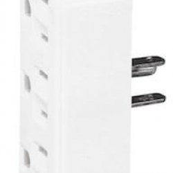 1147W-BOX WHT 3OUT 3WIRE TAP