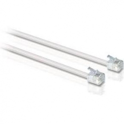 SWL6100W/17 PHONE LINE CORD WHT