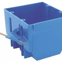 B232AUPC 32CUIN 2-GANG NEW WORK
SWITCH/OUTLET BOX (BLUE PLASTIC)