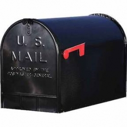 ST200B00 MAILBOX JUMBO BLK POS