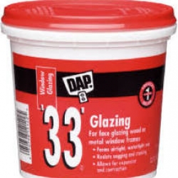 12120 DAP GLAZING COMP 1/2PT WHT