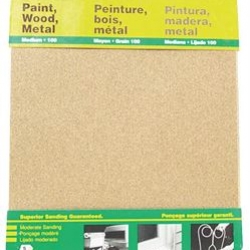 9002 9X11 MED A/O SANDPAPER 5PK