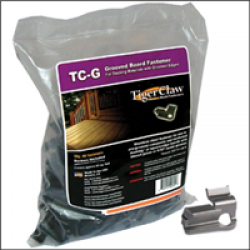 Tiger Claw F-5913-GNFS Black Oxide Stainless Steel Hidden Deck Fastener 