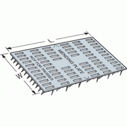 MP36 PRONGED PLATE 3X6
(CASE/100)