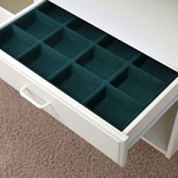 EASY TRACK WHT JEWELRY TRAY