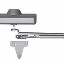 820-282 DOOR CLOSER 185LB SILVER