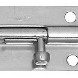 151-654 BARREL BOLT 4'ZINC      
