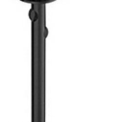 165-902 GATE CANE BOLT 1/2X12'BK