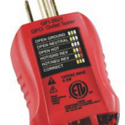 GFI-3501 GFI OUTLET TESTER