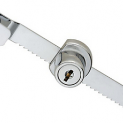 185-306 SHOWCASE LOCK KA CHROME