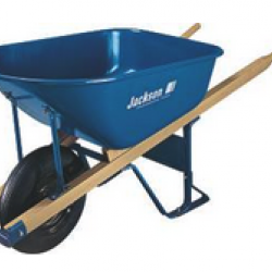 M6T22 6CU.FT BLUE METAL JACKSON
WHEELBARROW (BLUE METAL TUB).