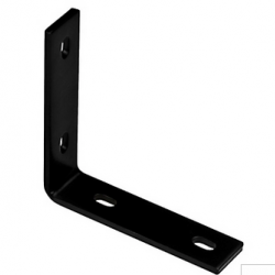 351-466 BLACK BRACE 6.25X1.5X1/4