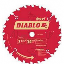 CIRC SAW BLD 7-1/4 X 24T FRAMING
D0724A DIABLO