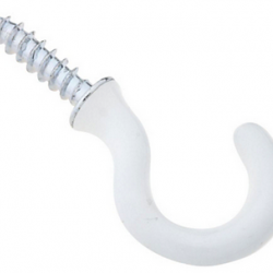 248-443 NATL. 3/4 CUP HOOK WHITE