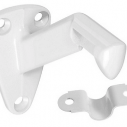 248-351 HANDRAIL BRACKET WHITE  
,LO ONLY