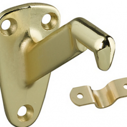 243-667 HD HANDRAIL BRKT BRASS