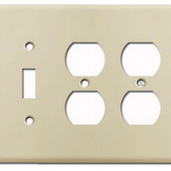 OVERSIZED 1-TOGGLE PLATE IVRY