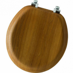 T-17WO-3L NATRL OAK RND TLT SEAT  LO