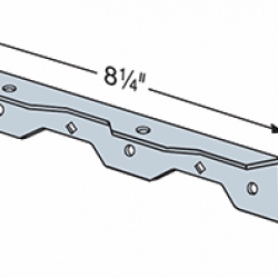 TA9ZKT STAIRCASE ANGLE PAIR
W/FASTENERS (CASE/20)